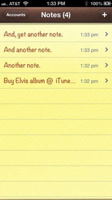 The Basics of the iPhone Notes App - dummies
