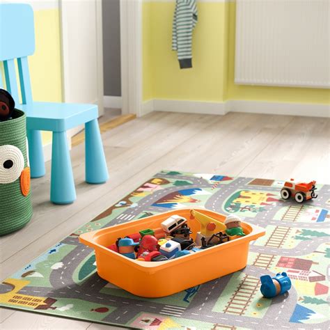 TROFAST storage box, light orange, 42x30x10 cm (16 ½x11 ¾x4") - IKEA
