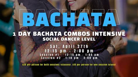 1 Day Salsa Bachata Combos Intensive, The Salsa Center, Lexington, 27 ...