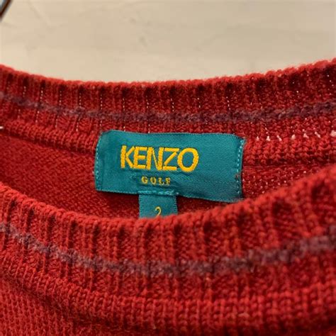 KENZO GOLF / argyle pattern knit / 90's | ROOM