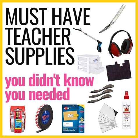 10 Must Have Classroom Supplies You Didn't Know You Needed - I Want to ...
