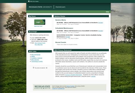 Technology at MSU - MSU is launching new Desire2Learn features for fall ...