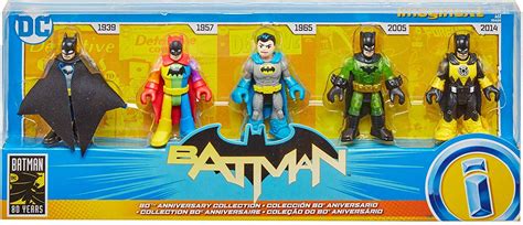 Buy Fisher-Price Imaginext DC Super Friends Batman 80th Anniversary ...