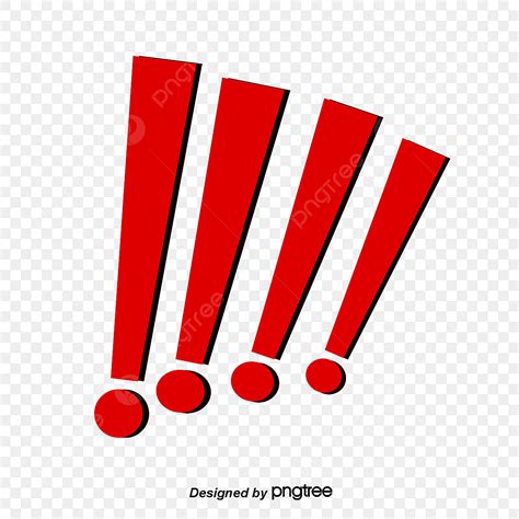 Exclamation Mark Hd Transparent, Exclamation Mark Vector Material ...