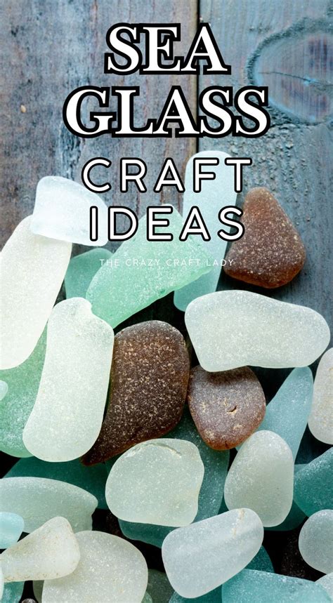 Sea Glass Crafts 的图像结果