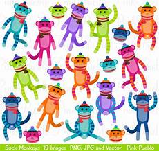Sock Monkey Clipart by Sock Monkey Clipart And Vectors Illustrations Creative Sock Monkey Clipart