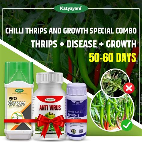 Shop Katyayani Chiili Thrips & Growth Combo | Enjoy Best Deals