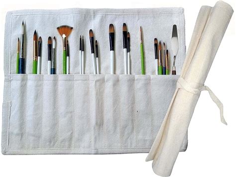 Amazon Brand – Umi Natural Cardboard Round Painting Brush Box for ...