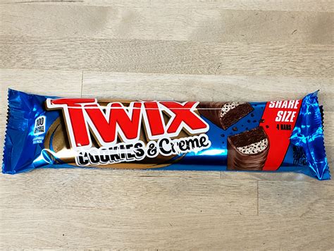 Twix Cookies & Cream Bar Share Size 77g – Crowsnest Candy Company