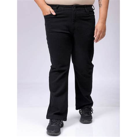Buy Hardsoda By The Indian Garage Co Men Plus Size Solid Stretchable ...