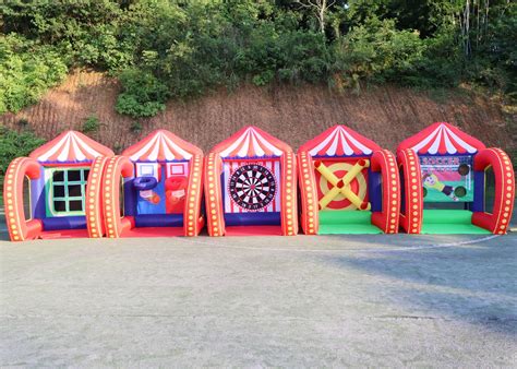 5 in 1 Inflatable Carnival Bundle Game Inflatable Sport Games Multi ...