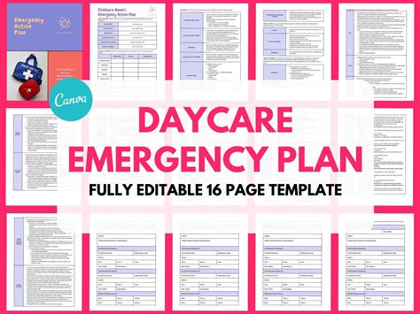 Printable Daycare Emergency Preparedness Plan Template | dev ...