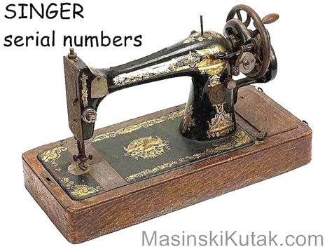 Image result for Singer Serial Number Database