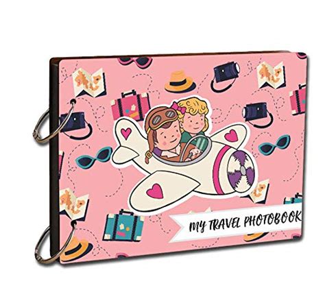 LADECOR Mdf Wood Photo Album (Multicolour) | (14 Inch x 10 Inch ...