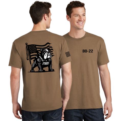 Custom military shirts | personalized Coyote brown squadron shirts