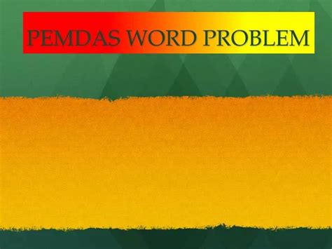 Image result for PEMDAS Word Problem Examples