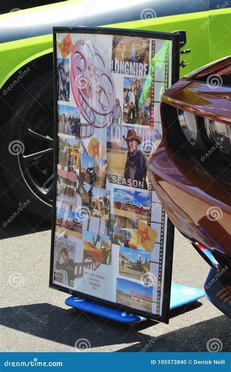 A Longmire Poster Shot from a Vintage Car Show Editorial Image - Image ...