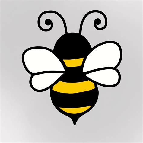 Cute Bumble Bee Clip Art