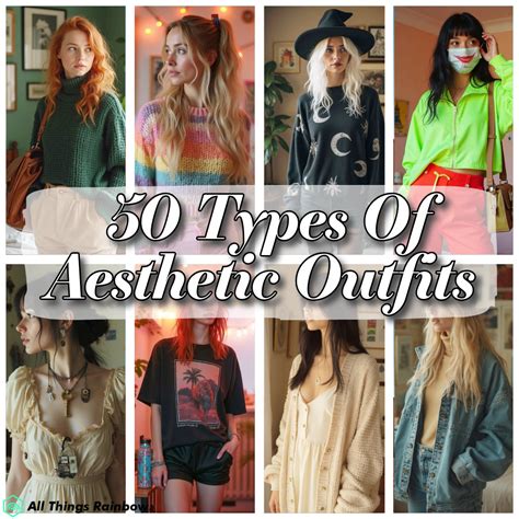 50 Types Of Aesthetic Outfits | Find Your Aesthetic – All Things Rainbow