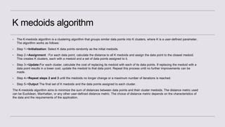Image result for K Medoid Partitioning Example
