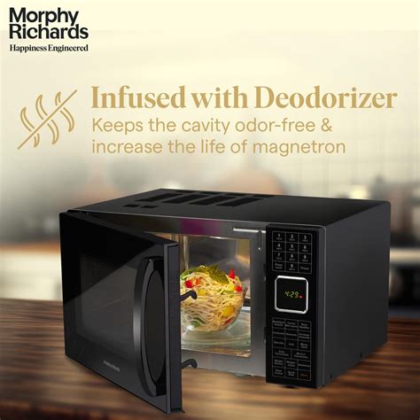 Buy Morphy Richards 27L Convection Microwave Oven Black | 27 Auto Cook