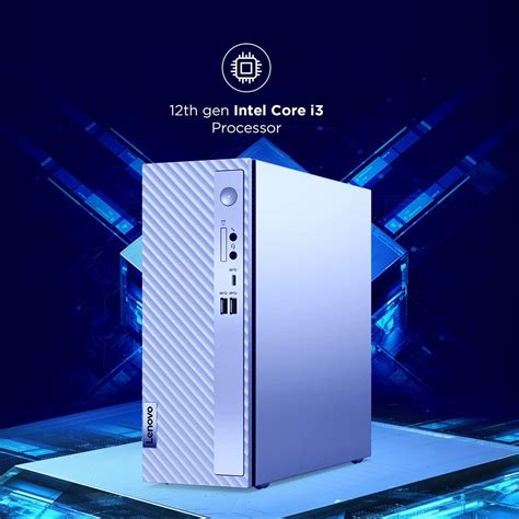 Lenovo IdeaCentre 3 (90SM001FIN) Desktop, 12th Gen Core i3/ 8 GB RAM ...