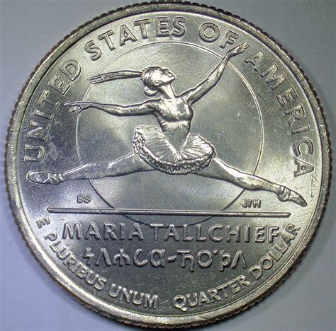 NEW ERROR 2023 P Maria Tallchief quarter Die Chips In Hair | eBay