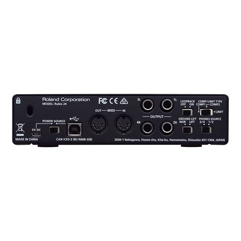 Roland Rubix 24 USBオーディオインターフェース