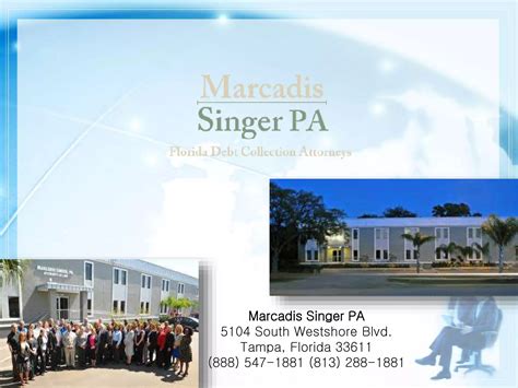 Marcadis Singer Tampa
