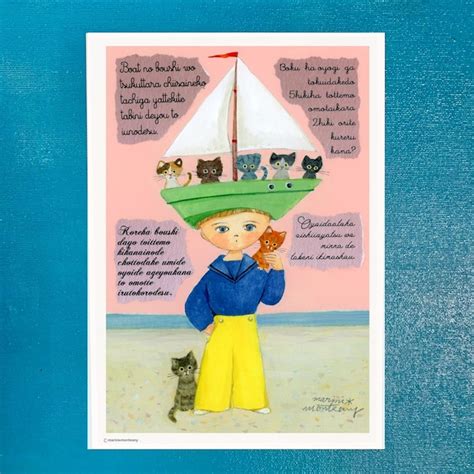 A4 POSTER「twins & flowers」 | molintika