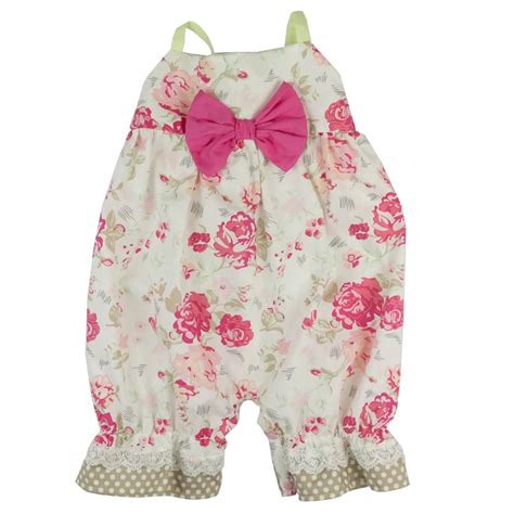 Haute Baby English Rose Bubble Romper