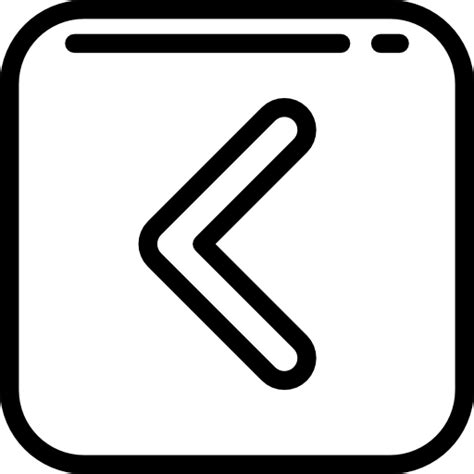 Backward Detailed Rounded Lineal icon | Freepik