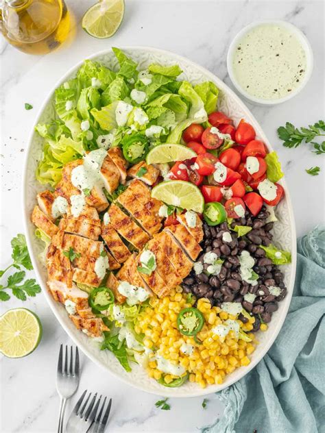 Easy Chicken Santa Fe Salad – Cookin' with Mima