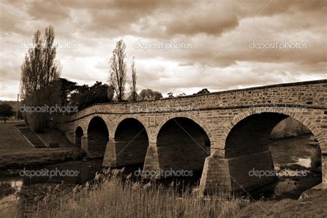 Australia oldest bridge in Richmond Tasmania Stock Photo by ©ncousla ...