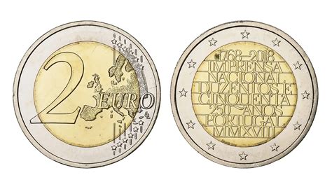 Moeda de 2 euros: raras, valiosas e comemorativas