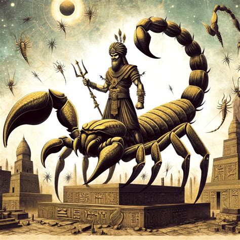 Aqrabuamelu o Escorpión Hombre: Guardianes de la Mitología Mesopotámica ...