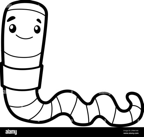 Worms Coloring Pages