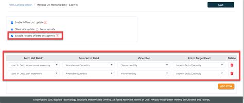Configure Van Sales with Effort
