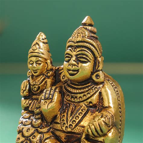 Brass Kuber And Lakshmi Idol (3 Inch) – Vedansh Craft