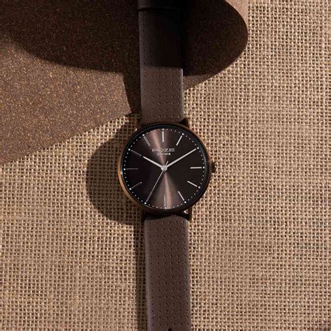 Buy Online Sonata Poze Quartz Analog Brown Dial Leather Strap Watch for ...