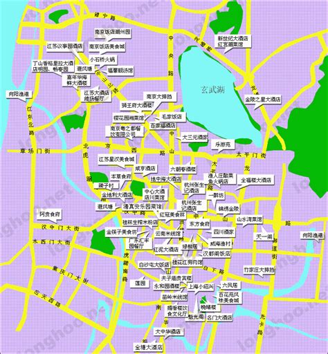 南京旅游地图_南京电子地图 - 随意贴