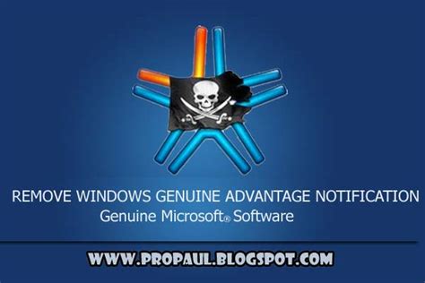 UPDATED: How to Remove the Microsoft Windows Genuine Advantage ...