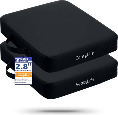 Premium Stadium Seat Cushions for Bleachers – Extra Thick for Long ...