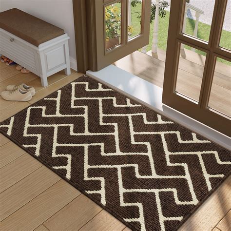 Amazon.com: hicorfe Indoor Doormat,Front Back Door Mat Rubber Backing ...