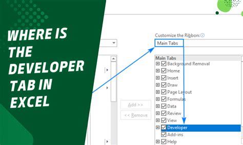 Image result for Excel Developer Tab How to Use