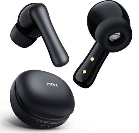 Mivi Duopods I2, 45Hrs Playtime, HD Call, Fast Charging, IPX4, Low ...