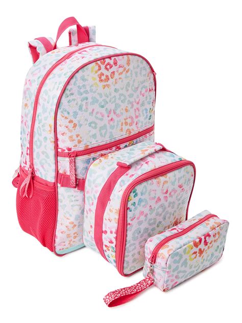 Buy Wonder Nation Girls Backpack with Lunch Bag 3-Piece Set Pink ...