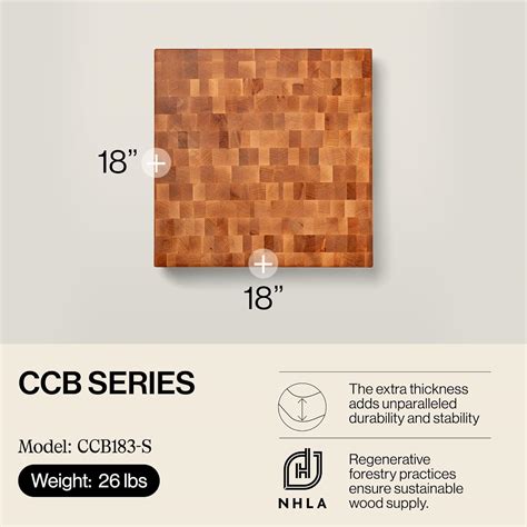 JohnBoos John Boos Block CCB183-S Maple Wood Chopping Block, India | Ubuy