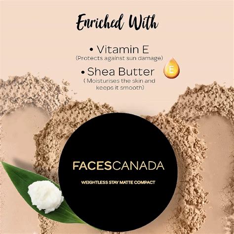 FACES CANADA Weightless Stay Matte Finish Compact Powder - Ivory