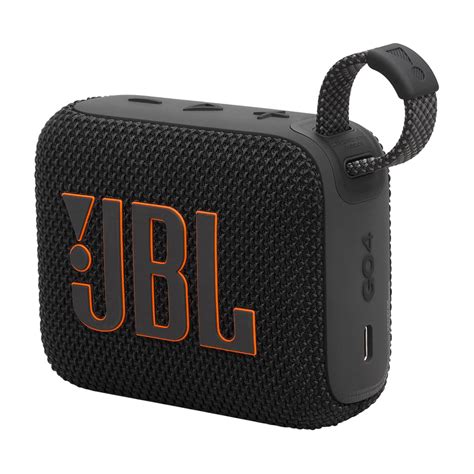 JBL Go 4, Wireless Ultra Portable Bluetooth Speaker (JBL-GO4 BLK)